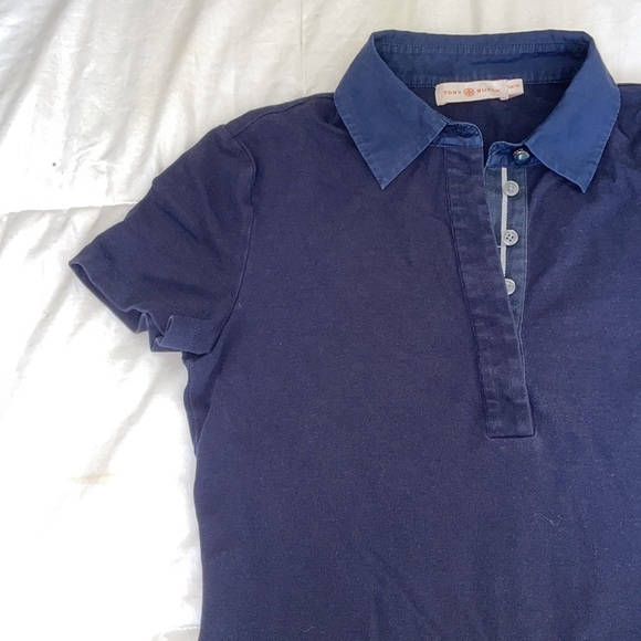 TORY BURCH NAVY POLO - Picture 2 of 3